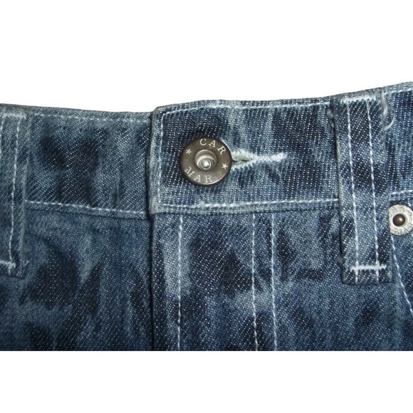 Carmar Shorts LF Bleached Short Festival ALT e-girl Grunge Booty Cut Off Dukes - Picture 14 of 16